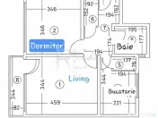 2 camere, 3/4, anvelopat, bloc tip P-Drumul Taberei 