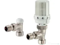 Set complet cu cap termostatic și retur pentru calorifere Honeywell Esențial 1/2