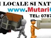 Mutari,Transport Marfa,Debarasări,Relocari si Transport Mobila oriunde in tara 