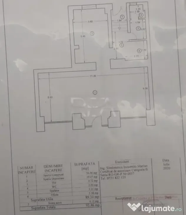 Spațiu comercial de închiriat – Unirii, zona Fântâni