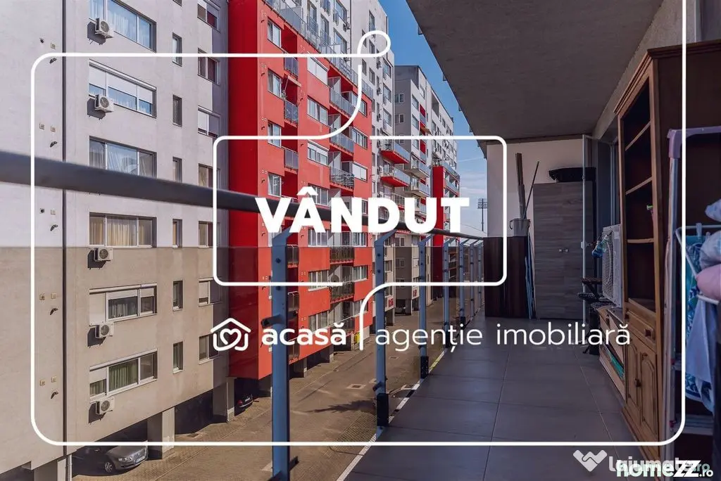 VANDUT! Apartament 2 camere ARED UTA cu balcon 16 mp - CO... - Arad (Arad)