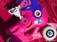 Vând role copii Oxelo + set protecții + cască – masura 26-28 