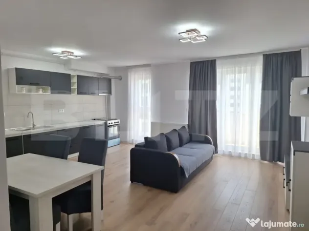Apartament 2 camere, 55 mp, complet mobilat si utilat in Mau