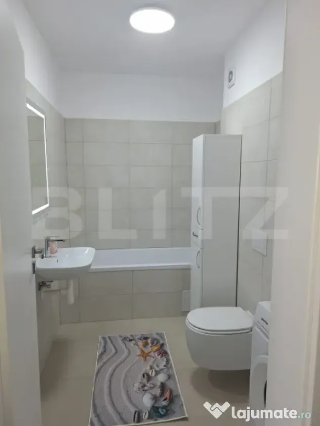 Apartament 2 camere, 55 mp, complet mobilat si utilat in Mau