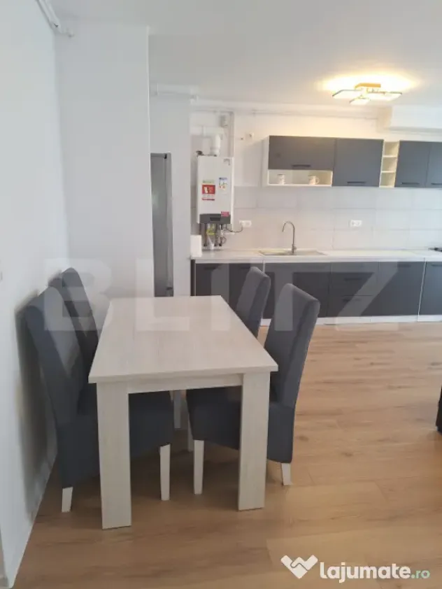 Apartament 2 camere, 55 mp, complet mobilat si utilat in Mau