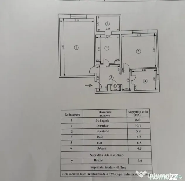 Apartament 2 camere Dorobantilor, mobilat utilat. Renovat 20