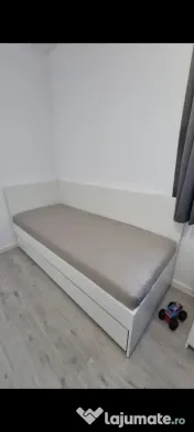 Pat cu spatiu de depozitare 