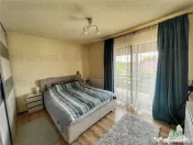 Casa mobilata intrare Domnesti cu panouri fotovoltaice 