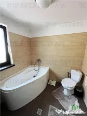 Casa mobilata intrare Domnesti cu panouri fotovoltaice 