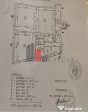 Apartament cu 3 camere de vanzare-Piata Victoriei 