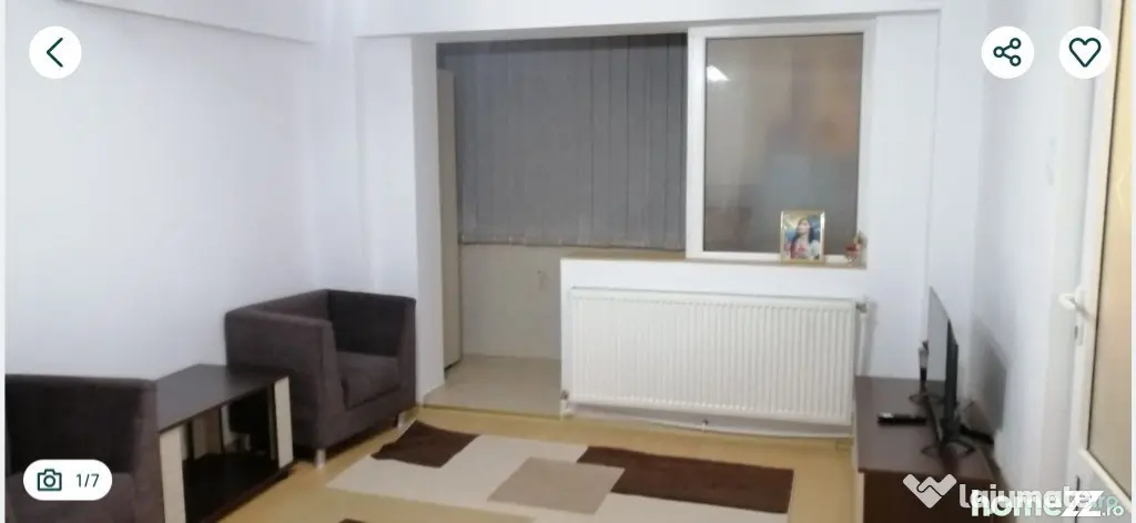 Apartament 1 camera Radu Negru etaj 3.