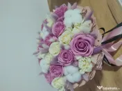 Aranjament flori de săpun 