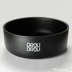 Bol Negru Mat BRAUBRAU pentru Câini și Pisici