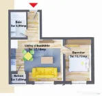 Apartamente de 2 camere, 44,85 mp, modern, zona Ipotesti