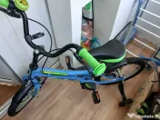 Bicicleta DHS, 16 inch ,stare foarte buna cu roti ajutatoare 
