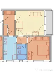 Apartament 2 Camere, 52 mp, Manastur, Calvaria 