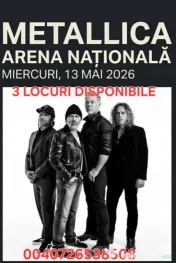 Metallica -bilete concert 