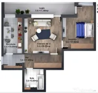 Apartament 2 camere 