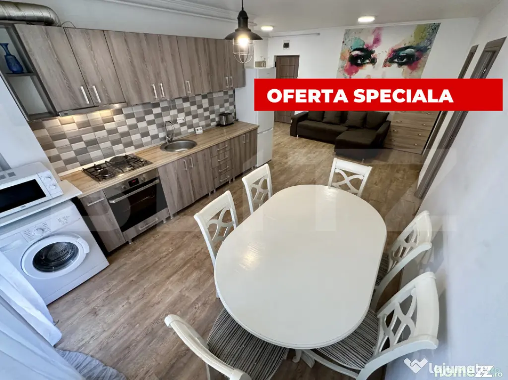 Apartament 3 camere, 70 mp total, acces pietonal Vivo