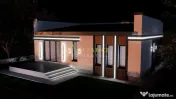 Casa individuala parter || 4 camere 2 bai || teren 309mp 