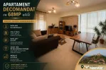 Apartament 2 camere decomandat - 68 mp utili - zona Cetățu