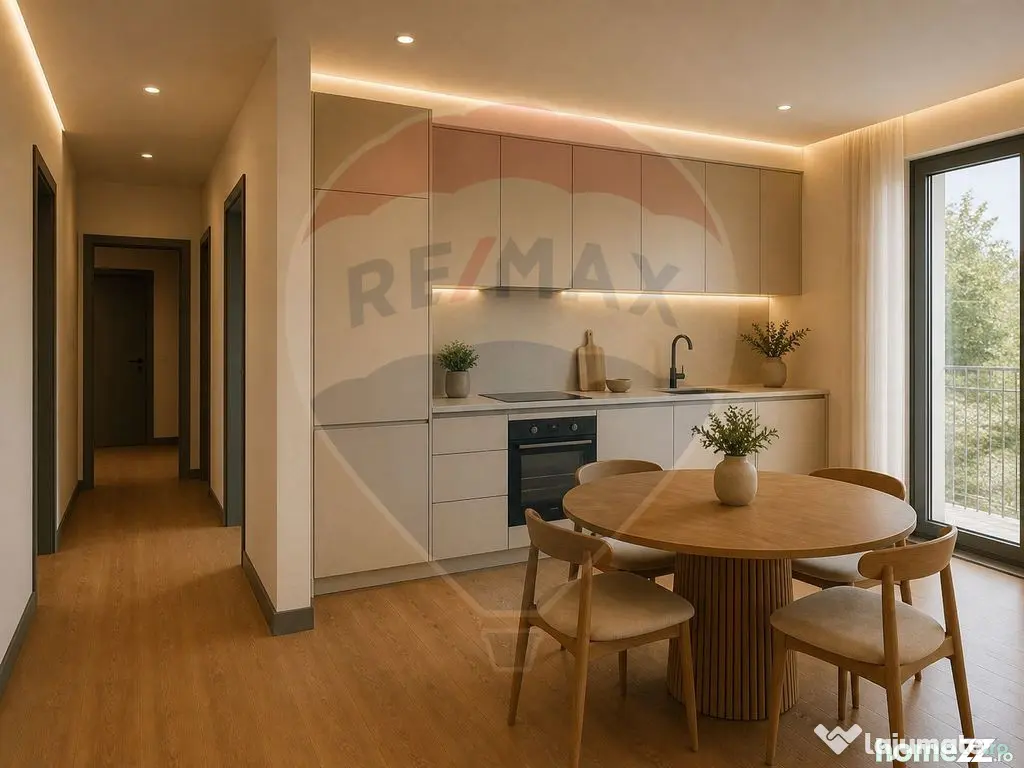 Apartament cu 2 camere (terasa 23 mp) de vanzare - zona s...