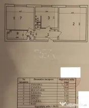 2 camere Timpuri Noi decomandat, parcare, an 1993, metrou, 5 