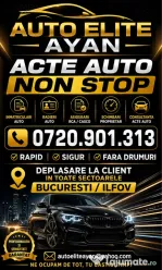 Acte Auto Non Stop București Ilfov