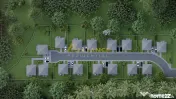 Ansamblu rezidential - 200m pana la statia de autobuz - stra 