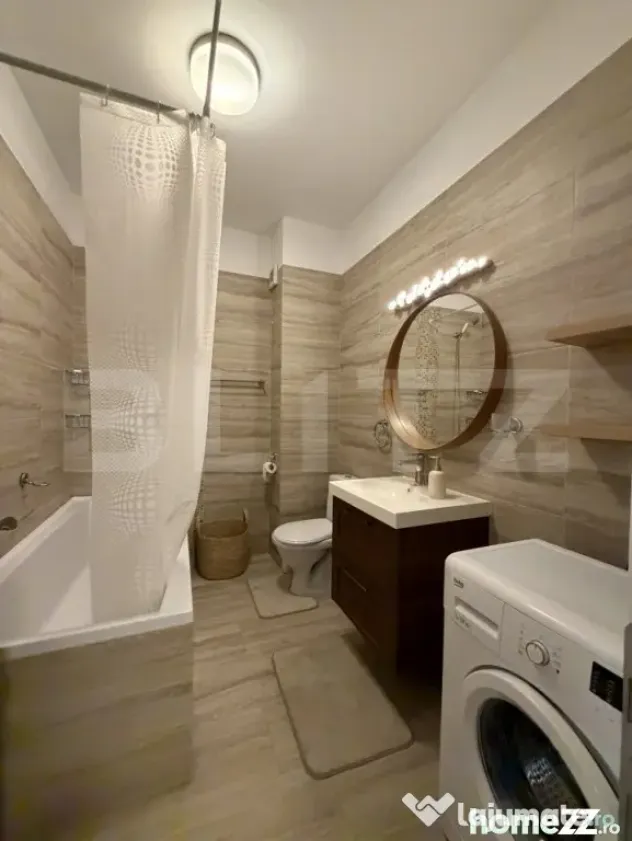 2 camere, decomandat, 55 mp, A.C., zona strazii Traian