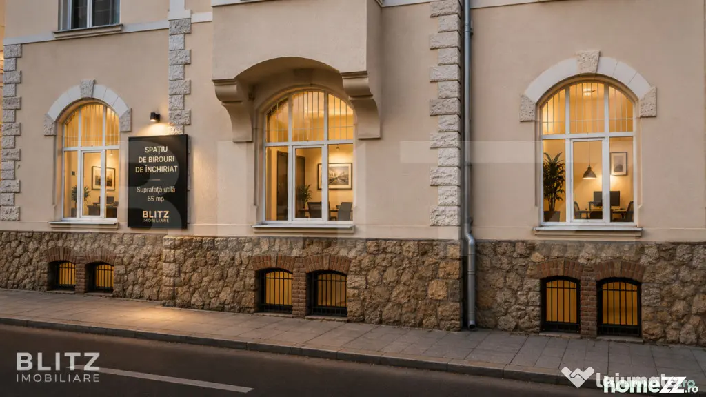Spațiu de birouri de închiriat | Parter | Zonă centrală