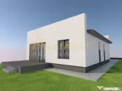 Vila individuala | 4 camere - 2 bai - Teren 307 mp 