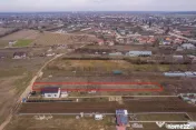 CORNETU, TEREN CONSTRUCTII 1293 MP, FRONT 12,50M! 