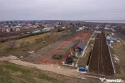 CORNETU, TEREN CONSTRUCTII 1293 MP, FRONT 12,50M! 