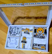 Set bebe Moschino, 7 piese,bumbac 