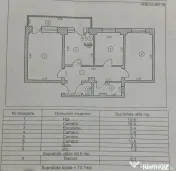 - Etaj 1 - Apartament 3 camere Garii, suprafata 70mp. 