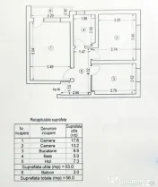 2 camere l bloc nou l Rest Cocosu' Rosu 