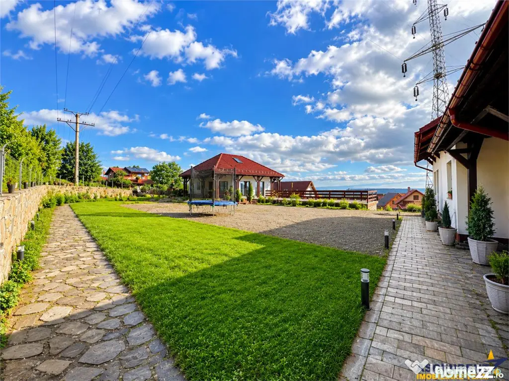 Proprietate premium cu SPA,sauna,casa oaspeti,teren 1.348 mp