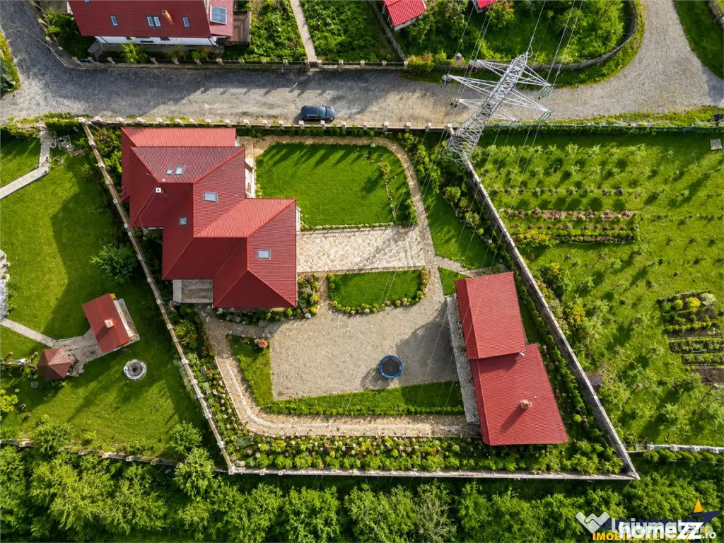 Proprietate premium cu SPA,sauna,casa oaspeti,teren 1.348 mp