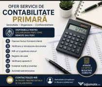 Ofer servicii contabilitate primară