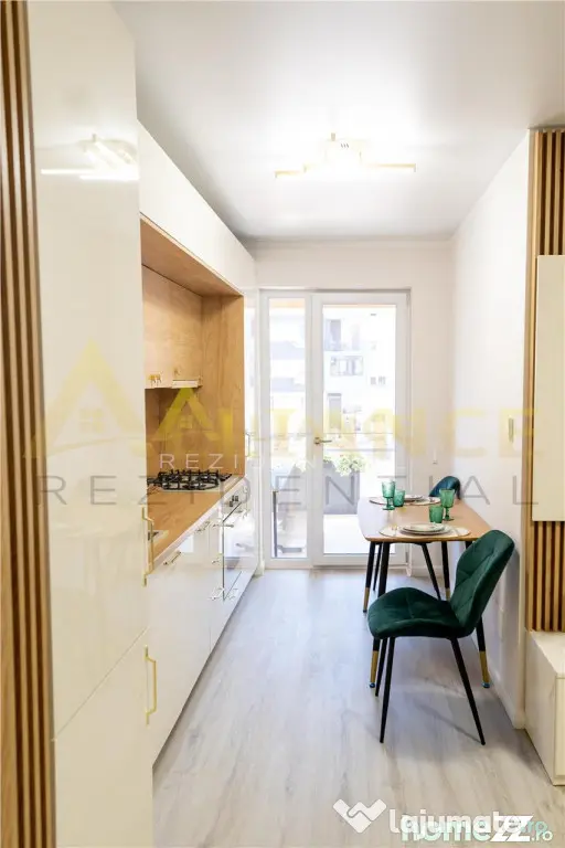 Sos. Leordeni - 3 camere cu 2 bai, bloc nou
