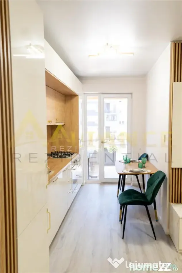 Sos. Leordeni - 3 camere cu 2 bai, bloc nou