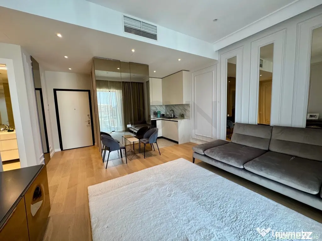 2 camere mobilat lux cu parcare One Verdi Park