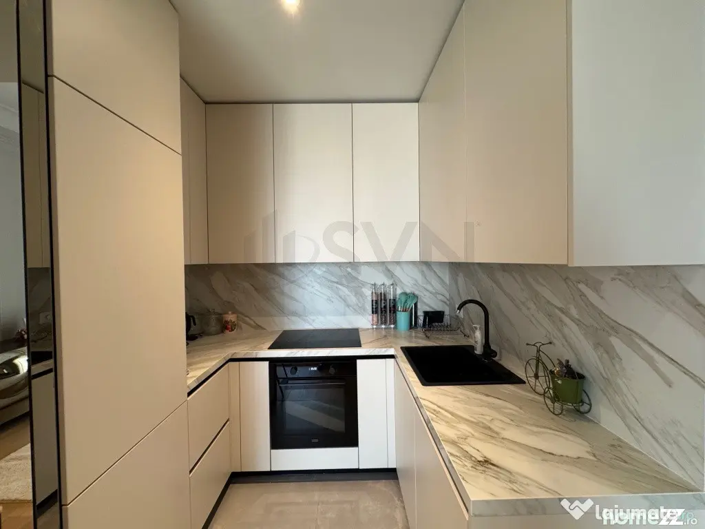 2 camere mobilat lux cu parcare One Verdi Park