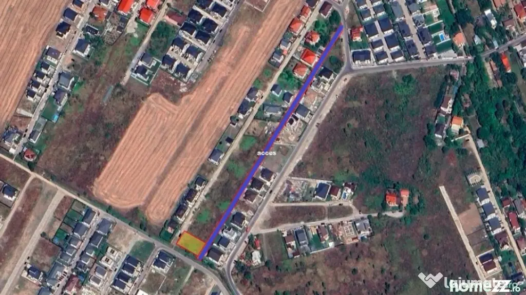 Teren 650 mp Intravilan Otopeni de Vanzare