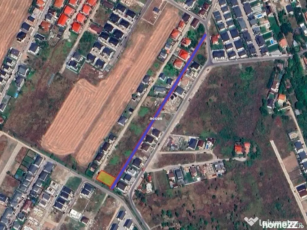 Teren 650 mp Intravilan Otopeni de Vanzare