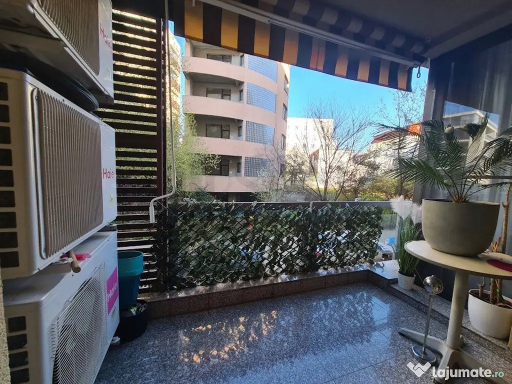 Apartament 3 camere mobilat cu parcare inclusa Herastrau