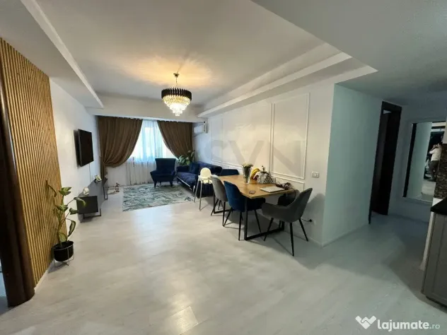 3 camere bloc nou cu parcare subterana Barbu Vacarescu