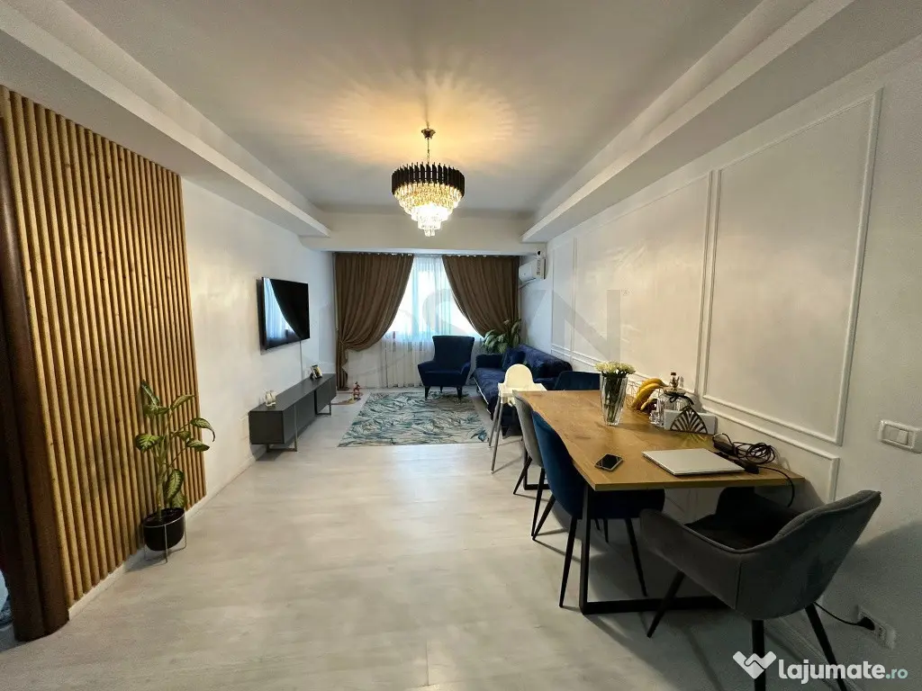 3 camere bloc nou cu parcare subterana Barbu Vacarescu