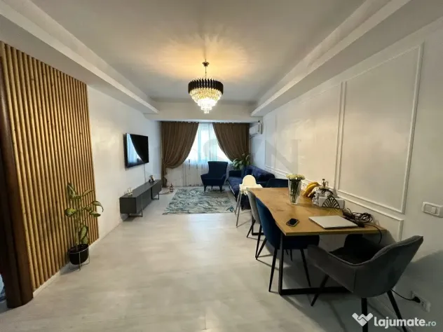 3 camere bloc nou cu parcare subterana Barbu Vacarescu